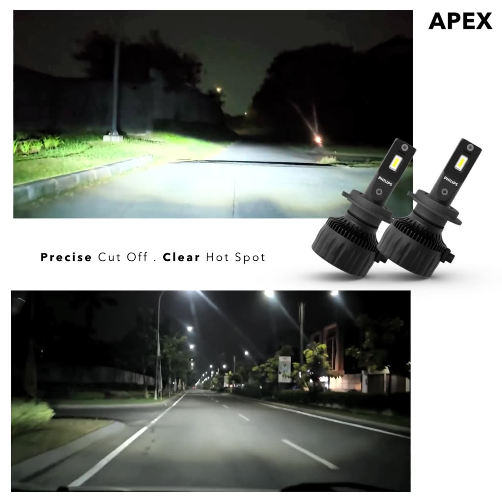 Jual LAMPU MOBIL PHILIPS ULTINON RALLY 3550 - H11 6500K 50W | Shopee ...