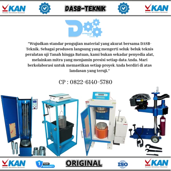 Jual Point Load Test Set 10 Ton - Alat Uji Tekan Batuan Portable ...
