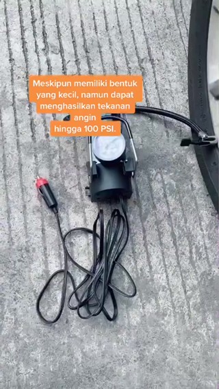 Jual Dikirim Dari Jakarta Kompresor Angin Listrik Kompresor Mini Pompa Ban Mobil Motor Elektrik