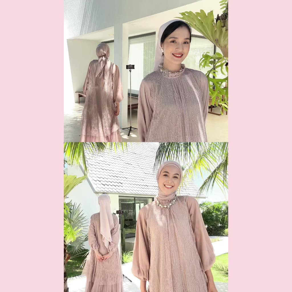 HijabChic Syahira Mocca Dress