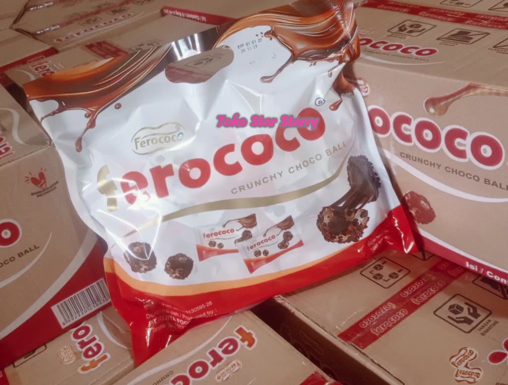 Jual [PACK] FEROCOCO / COKLAT BALUT OREO / CRUNCHY COKLAT/ SNACK ROKA ...