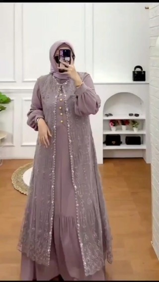 Jual Gamis Ibu Ibu Terbaru Gamis 2024 Model Gamis Terbaru Gamis Ceruty