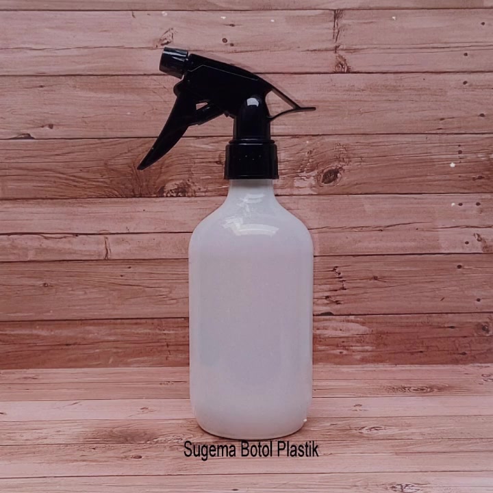 Jual Botol Spray 500 Ml Pet Tebal Warna Tutup Hitam / Botol Kispray Big ...
