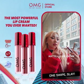 Jual OMG OH MY GLAM Mattelast Lip Cream 01 Dreamy 2.9 G - Lip Cream ...