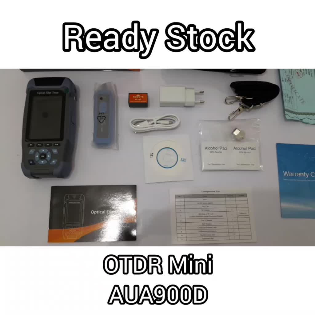 Jual Otdr Fiber Optik / Otdr Mini 3302S / Smart OTDR Mini Opical Fiber ...