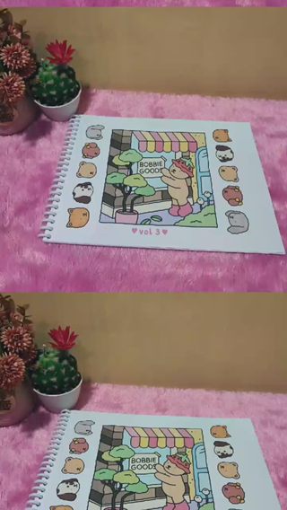 Jual Bobbie's Goods Vol.3 Coloring Book Buku Mewarnai Anak Remaja