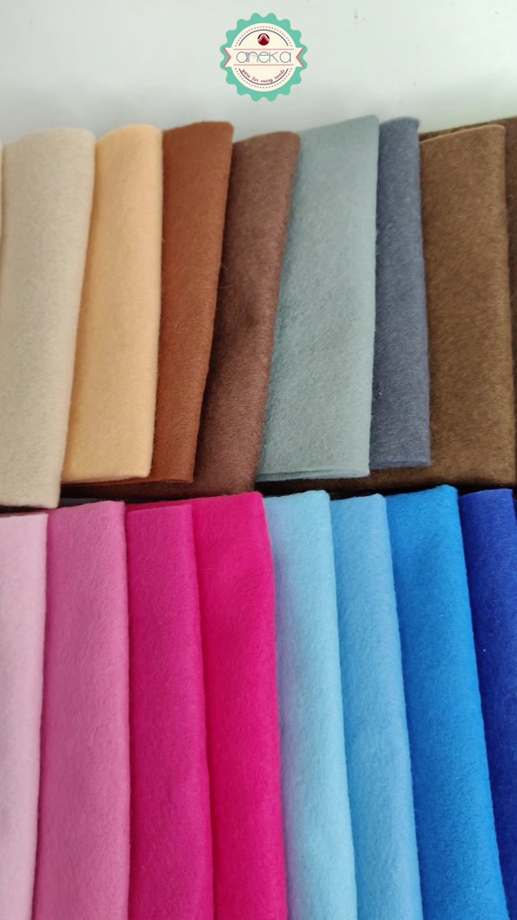 Jual KATALOG - [Lembaran] Kain Felt Aneka Polyester Import / Laken ...