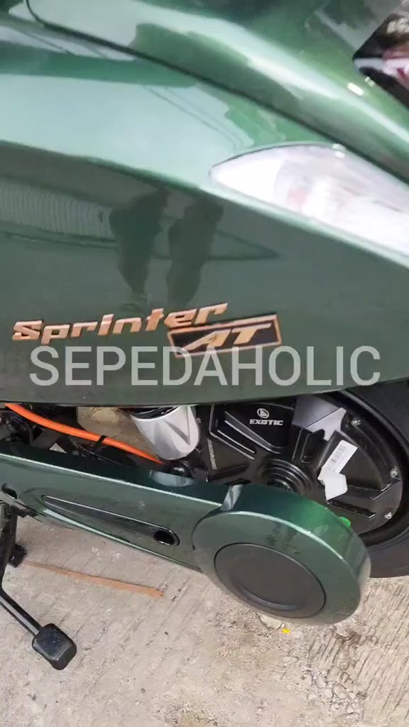 Jual Sepeda Motor Listrik EXOTIC SPRINTER PRO MAX / SPRINTER AT 1200 ...