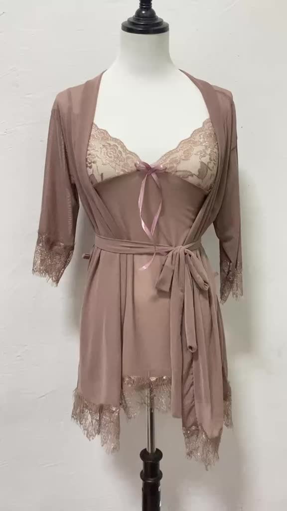 Manja Girl - Pinky Dress Sexy 1Set Lingerie
