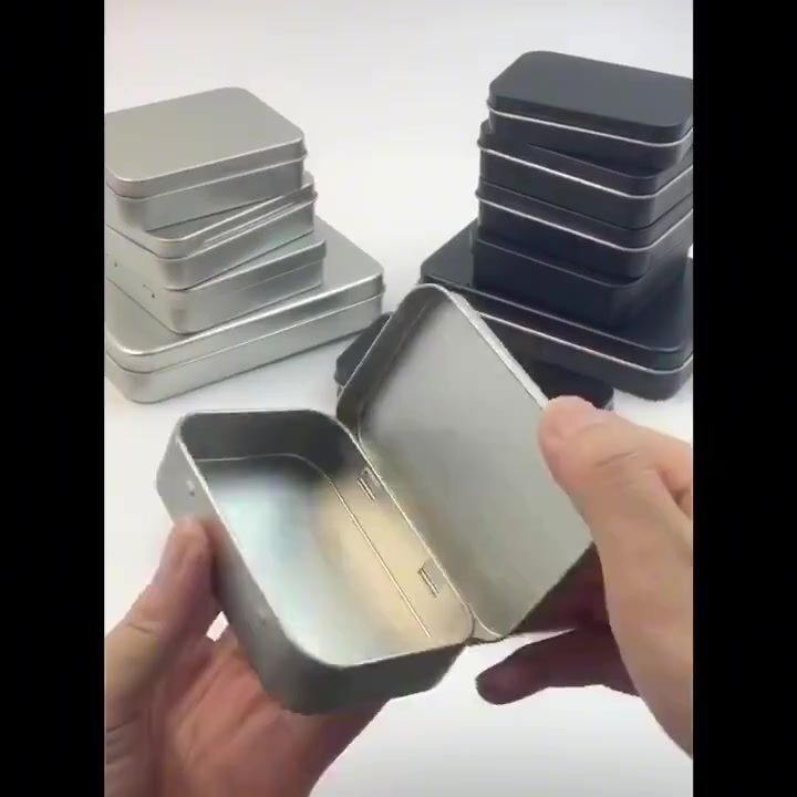 Jual Tin Case Kotak / Kotak Penyimpanan Besi / Wadah Kaleng Alumunium ...