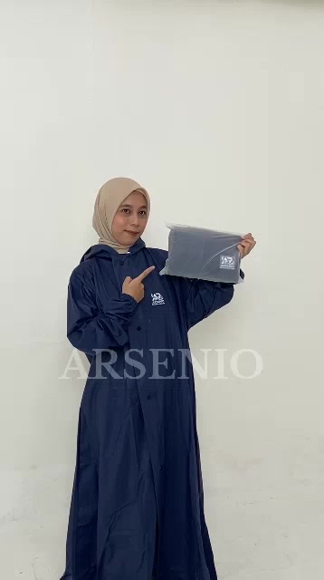 Jual Jas Hujan Mantel Hujan Gamis Wanita Muslimah Pvc Kuat Dan Tebal Jumbo Anti Rembes Shopee