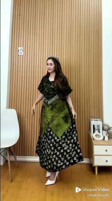 Daster Jumbo Twill Rayon Super Lengan 2