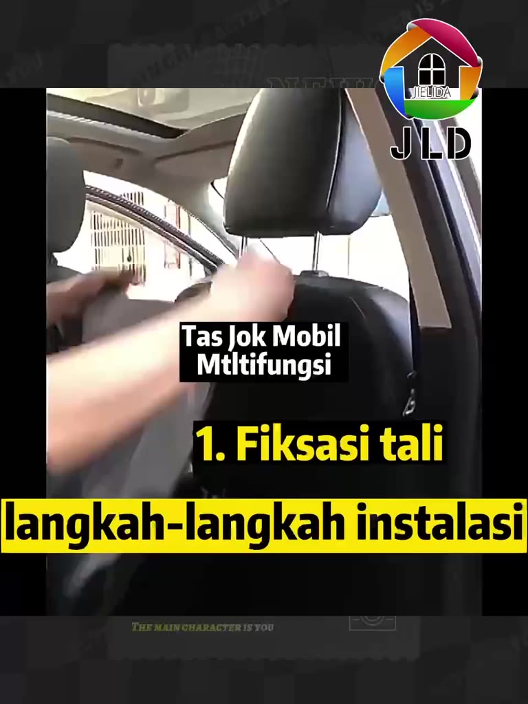 JieLiDa Back Seat Organizer untuk kursi belakang mobil