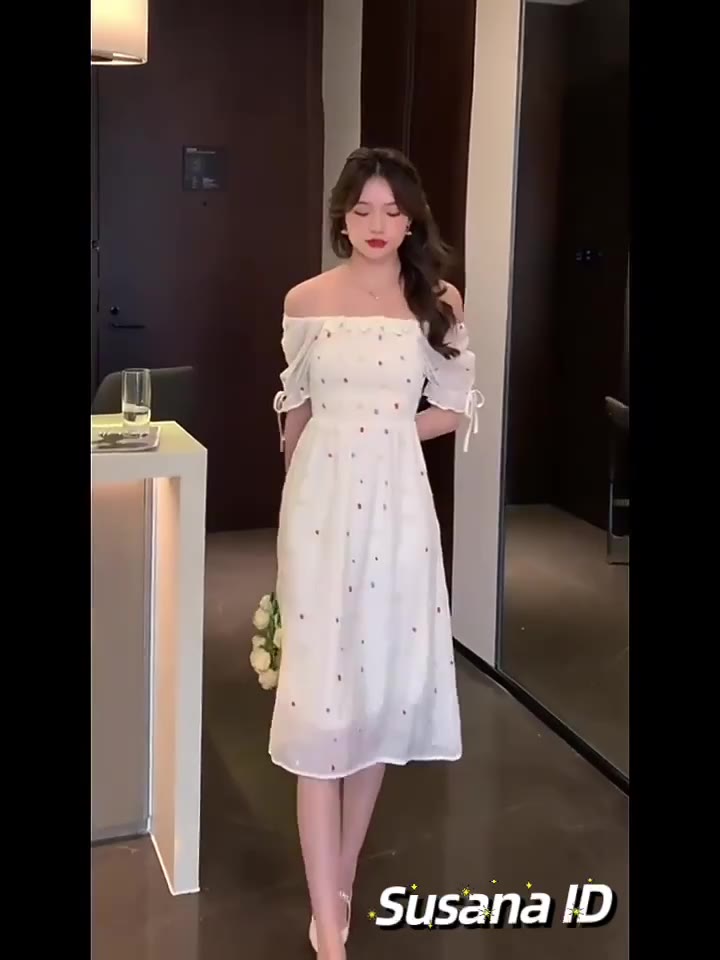 Susana ID Dress Small Niche Short Sleeve D044