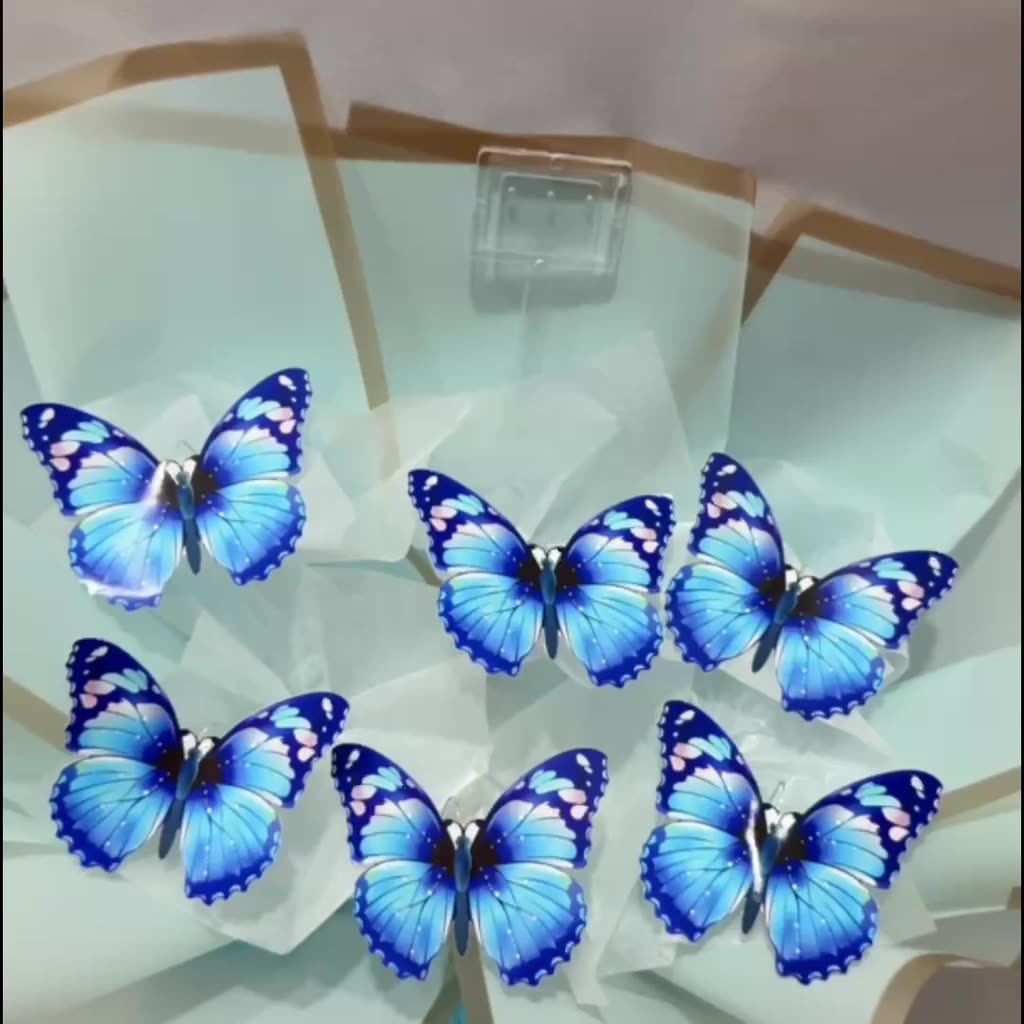 Jual READY Buket Kupu-Kupu - Buket Wisuda - Buket Viral Tiktok - Buket ...