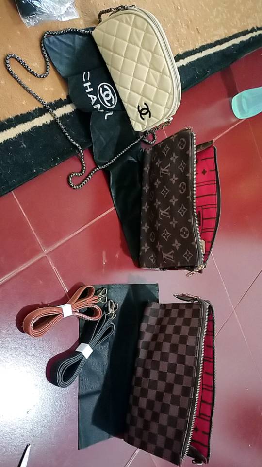 tas wanita tas import tas selempang LV MINI CLUTCH/LV DOMPET 2 FUNGSI hand  bag dan sling bag