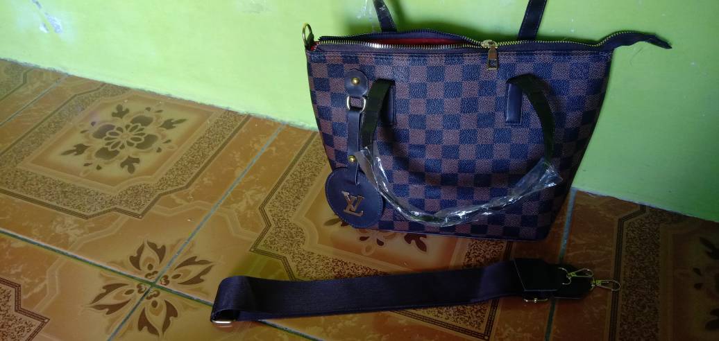 Jual SALE ! TAS WANITA HANDBAG LV TOTE EVELYN SUPER QUALITY IMPORT