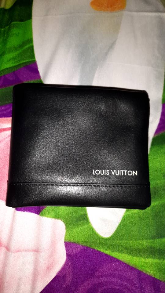 Jual [REAL PICTURE] Dompet Pria Louis Vuitton LV Leather Premium Quality, Dompet Kulit Pria, Dompet Lipat Pria, Dompet Berdiri
