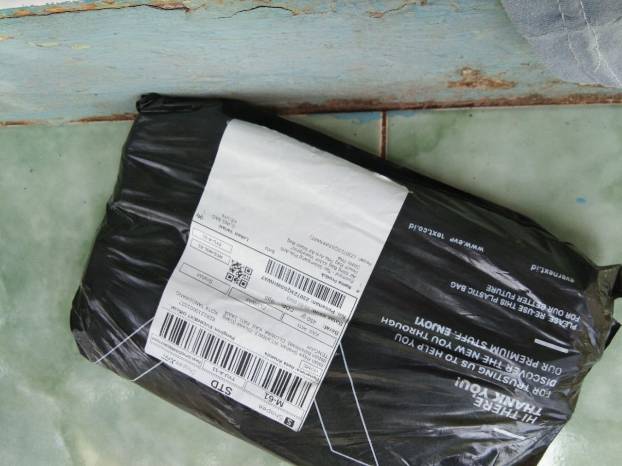 Tas Selempang Pria Anti Air Sling Bag Kelvin Waterproof