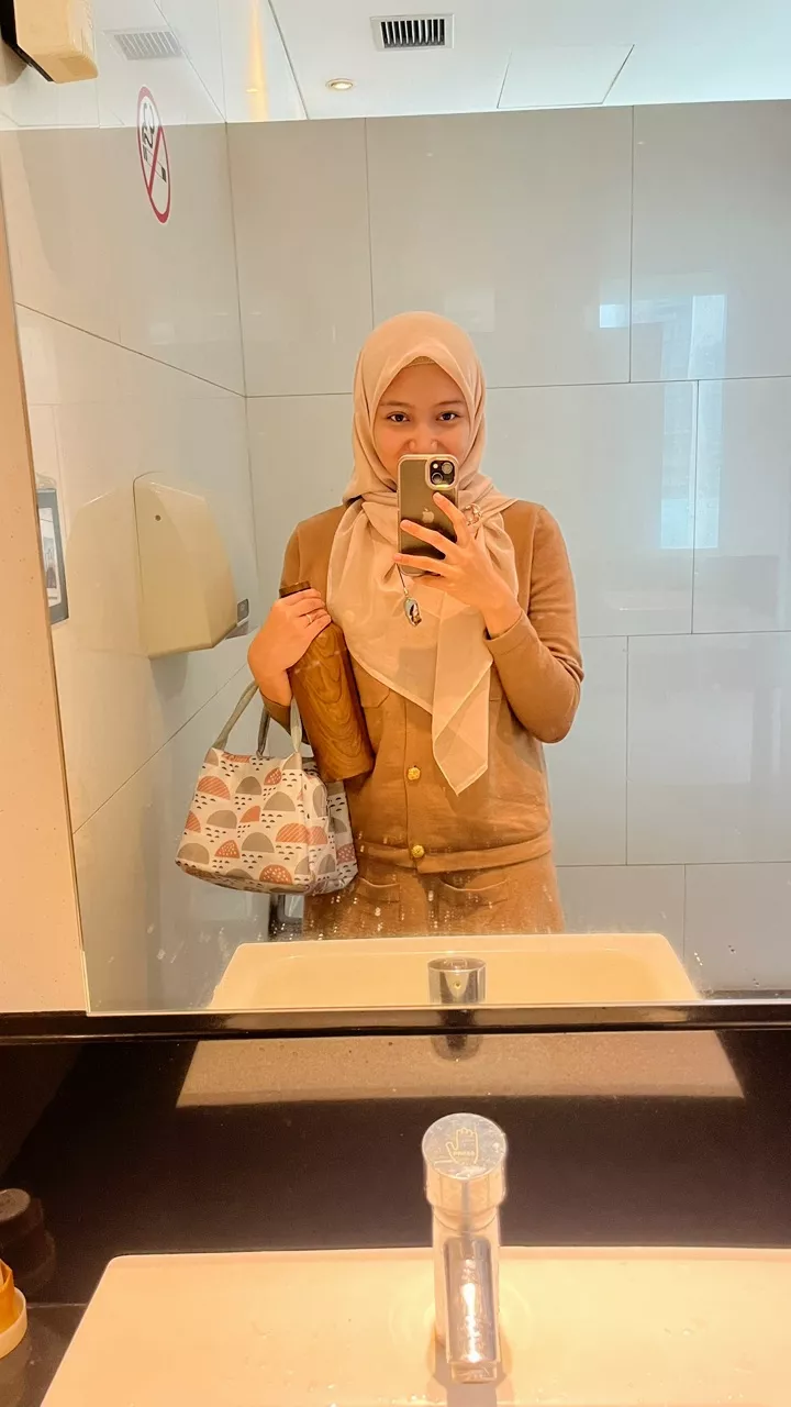 Padu padan ciput inner Turki jendela.fashion bersama hijab pashmina dan segi empat voal