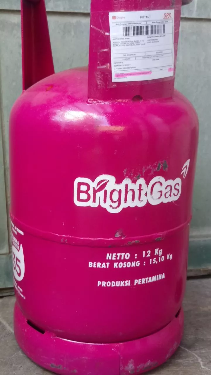 Tabung Gas Elpiji 12 Kg Kosong