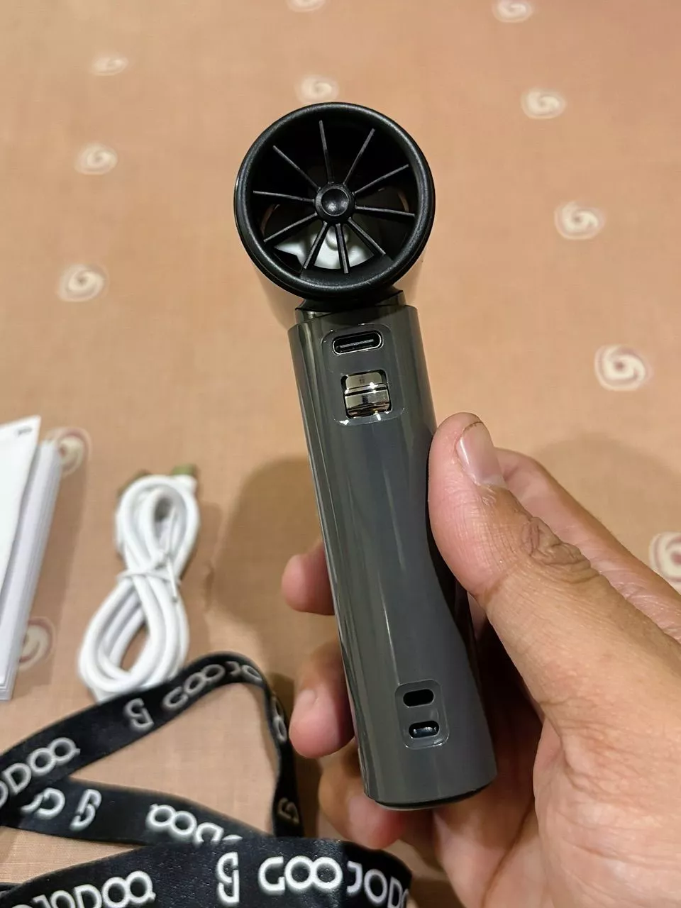 Desain Terowongan Nosel Pemampat Udara dan Bilah Kipas Goojodoq GFS007