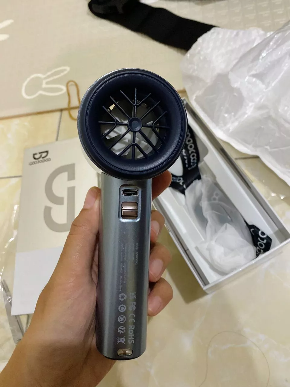 Mekanisme Motor Brushless dan Jalur Aliran Udara Turbin Goojodoq GFS001