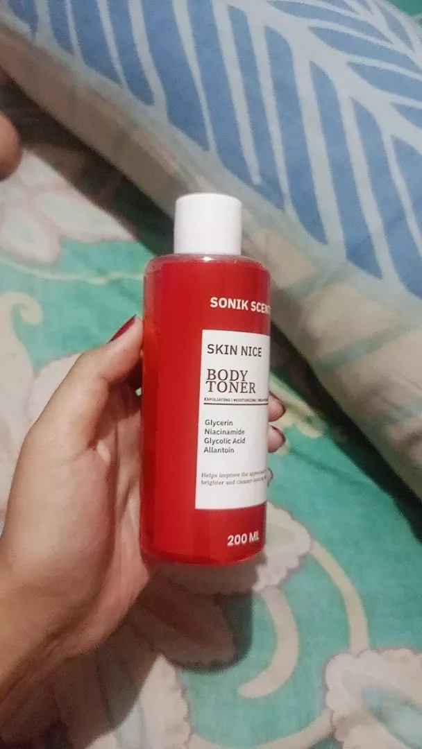 Review Pemakaian Body Toner
