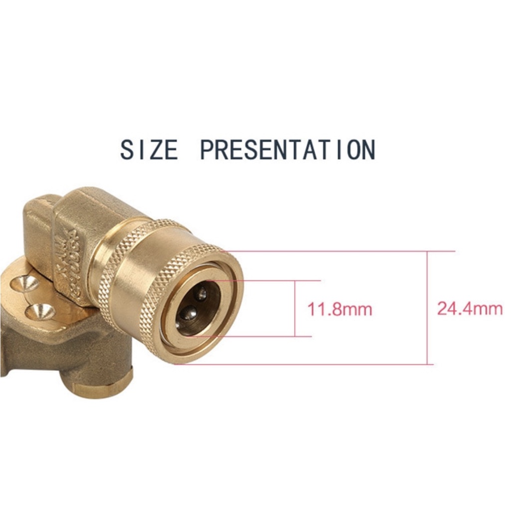 Jual KEPALA ADJUSTABLE PIVOT ADAPTOR ADAPTER KONEKTOR SAMBUNGAN NOZZLE ...