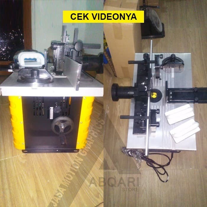 Jual Terlaris Meja Profil / Mesin Profil Besar / Router Table / Mesin ...