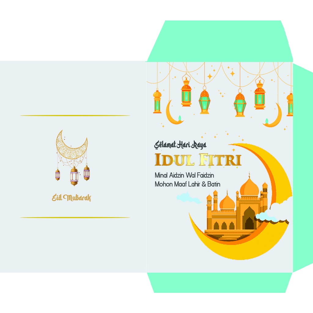 Jual Spesial Idul Fitri Amplop Lebaran Custom Amplop Idul Fitri