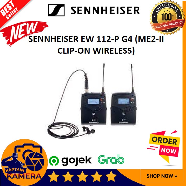 Sennheiser MKE 2 (Nero EW) - Microfono lavalier omnidirezionale di alta qualità a clip per registrazioni audio chiare e coerenti in qualsiasi ambiente - Nero (9831