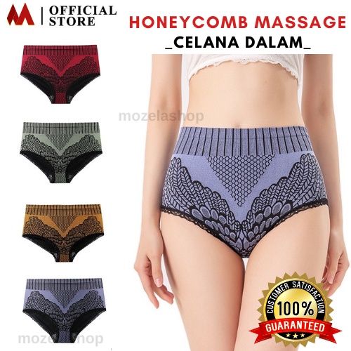 Jual HONEYCOMB MASSAGE WOMEN UNDERWEAR Thermal Circulation Therapy