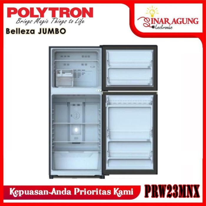 Jual Polytron Kulkas Pintu Prw Prw Mnx Prw Mnx Liter