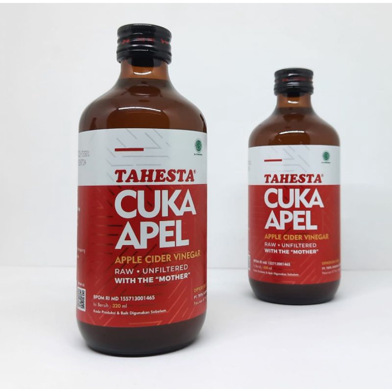 Jual Cuka Apel Tahesta # 320ml | Shopee Indonesia