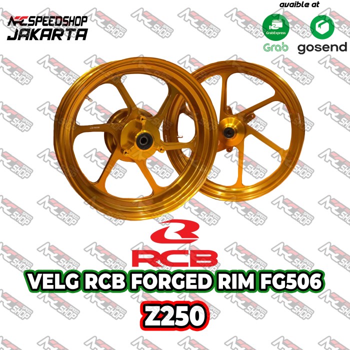 Jual Velg Rcb Forged Rim Fg506 Ninja 250 Fi / Z250 - Gold | Shopee ...