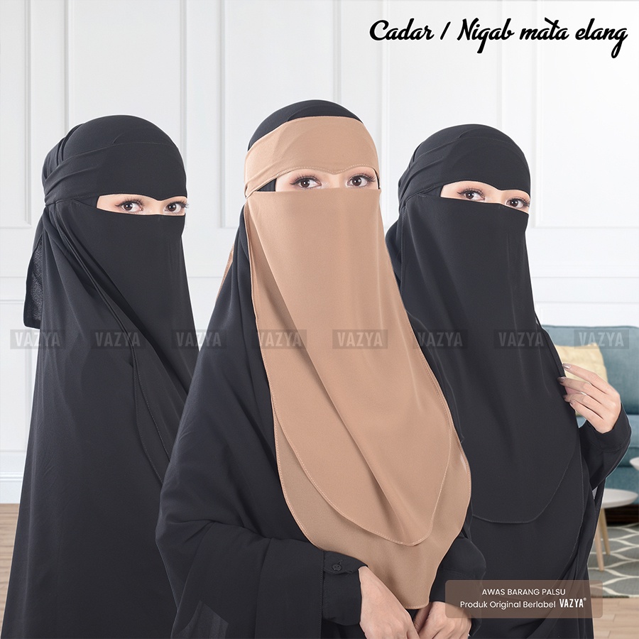 Jual Niqabcadar Mata Elang Niqab Eagle Eyes 2 Layer Shopee Indonesia