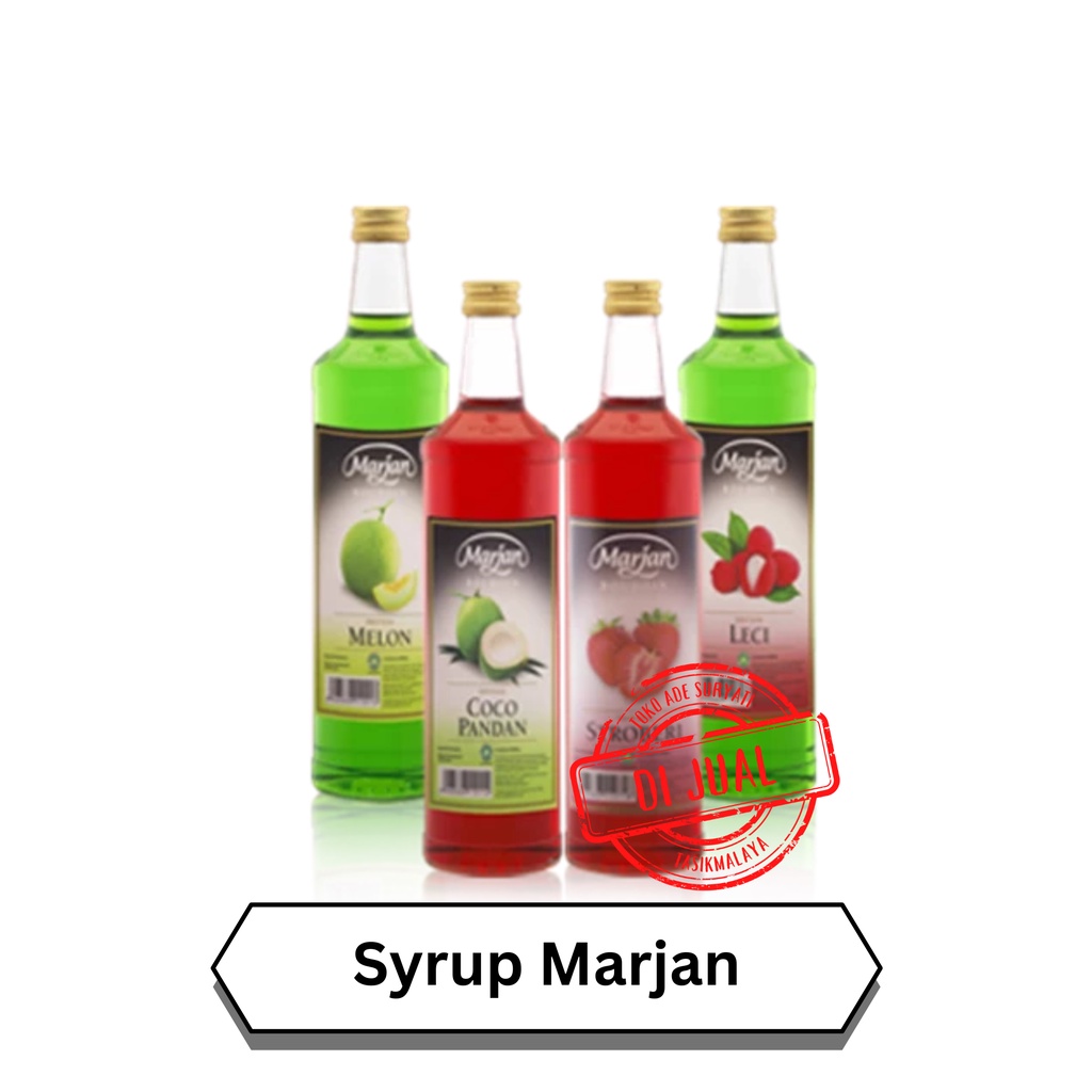Jual Syrup sirup Marjan 1 QTN ( 12 Botol ) Shopee Indonesia
