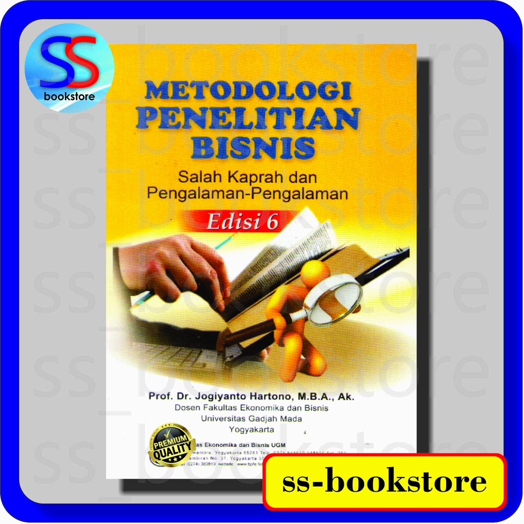 Jual Metodologi Penelitian Bisnis Edisi Jogiyanto Hartono Shopee Indonesia