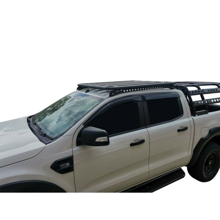 Jual ROOF RACK FLAT ROOF BASKET PLATFORM CARRIER ALLOY NISSAN NAVARA NP ...