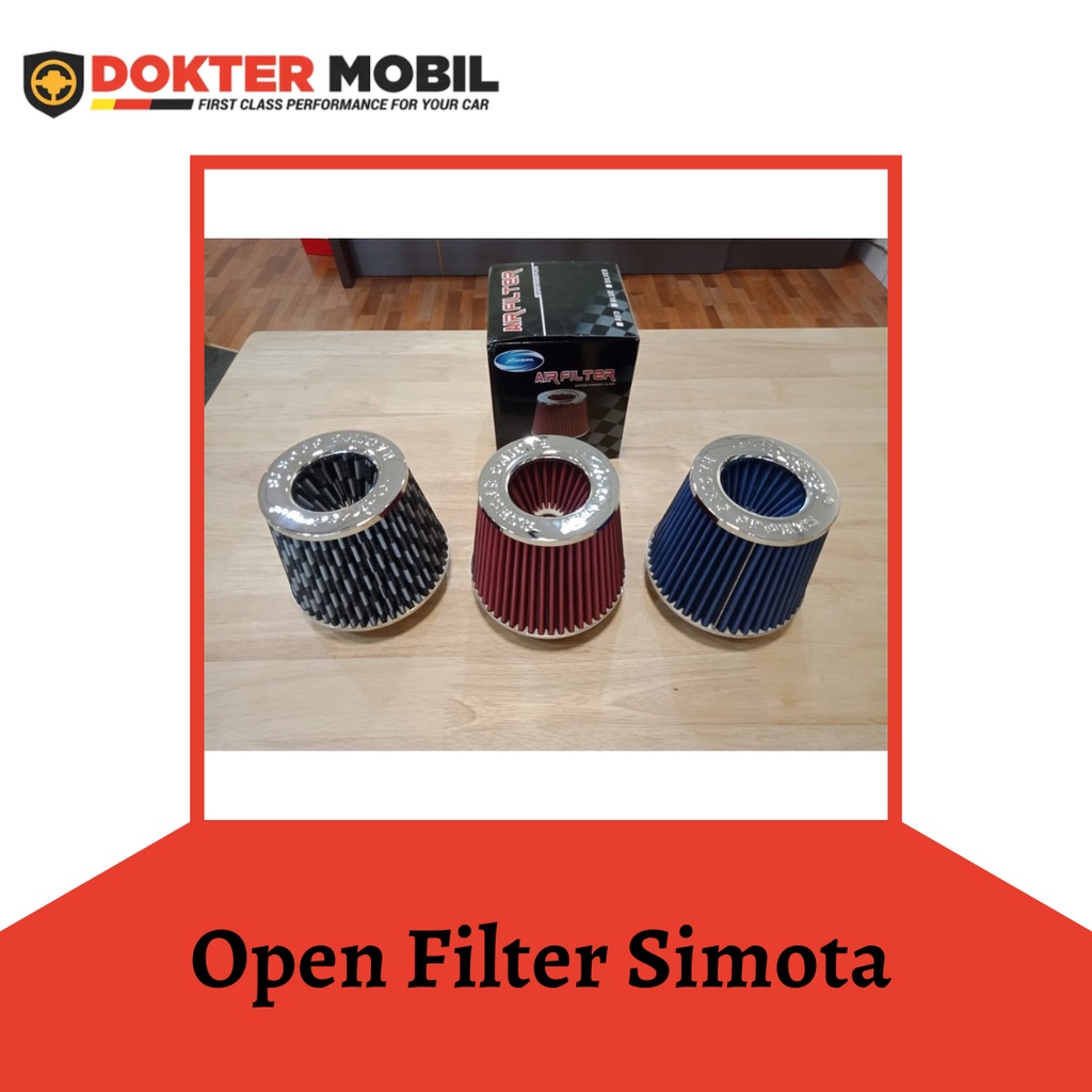 Jual Open Filter Simota Universal 3 inch | Shopee Indonesia