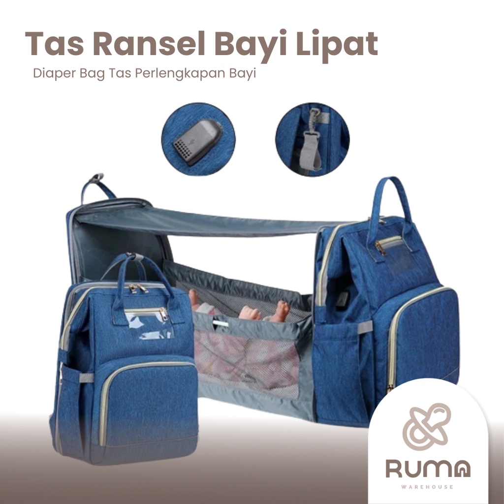 Tas hotsell diaper ransel