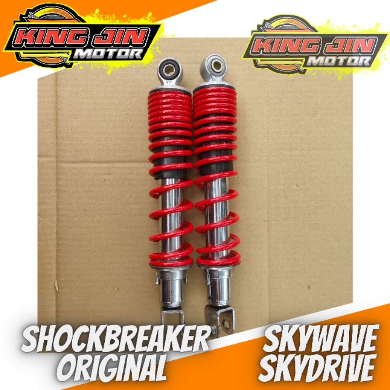 Jual Shockbreaker Belakang Skywave Original Suzuki Sok Belakang SkyDrive Original Copotan