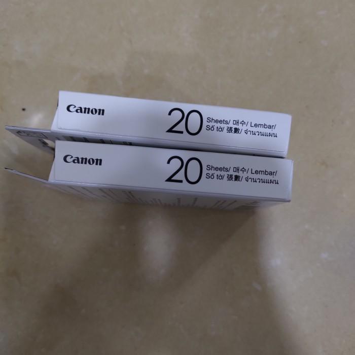 Jual paper canon mini photo printer pv 123 (20 sheet) Shopee Indonesia