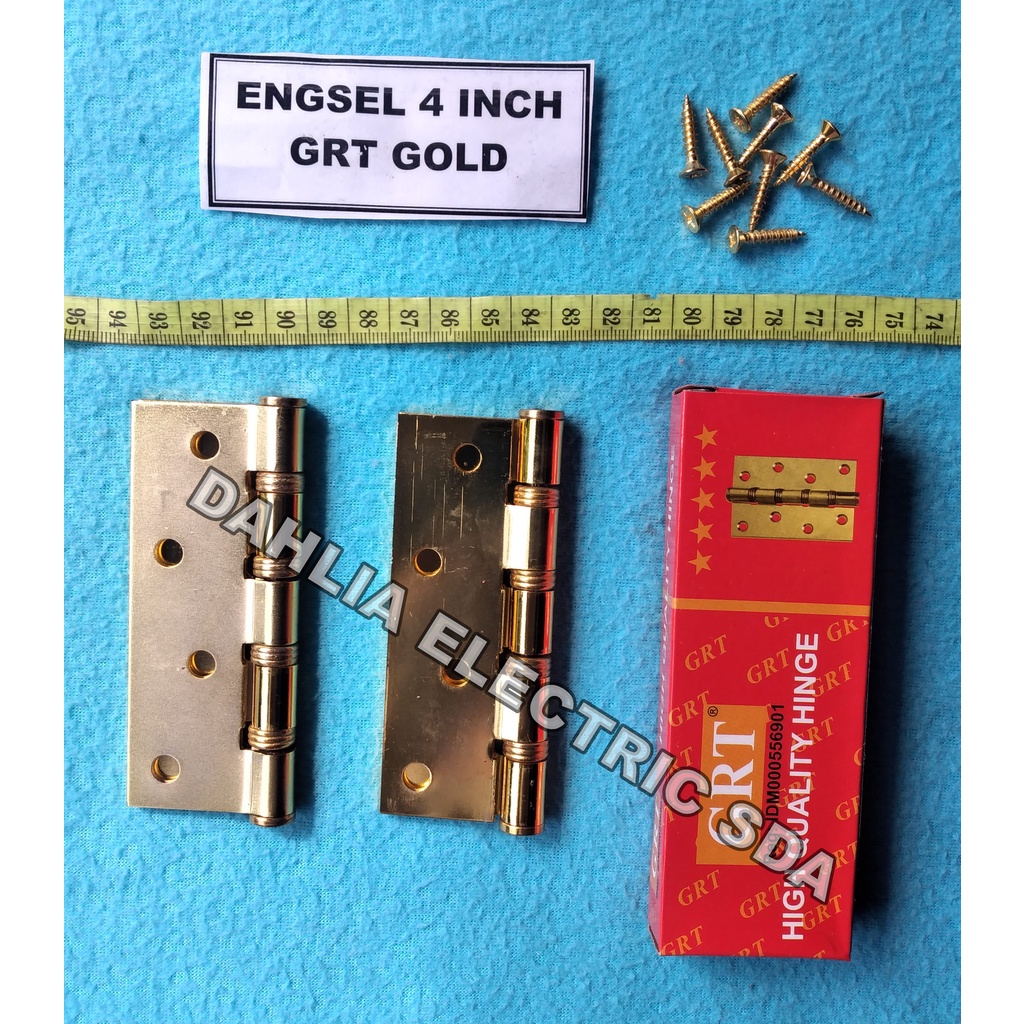 Jual ENGSEL 4 INCH GRT GOLD | Shopee Indonesia