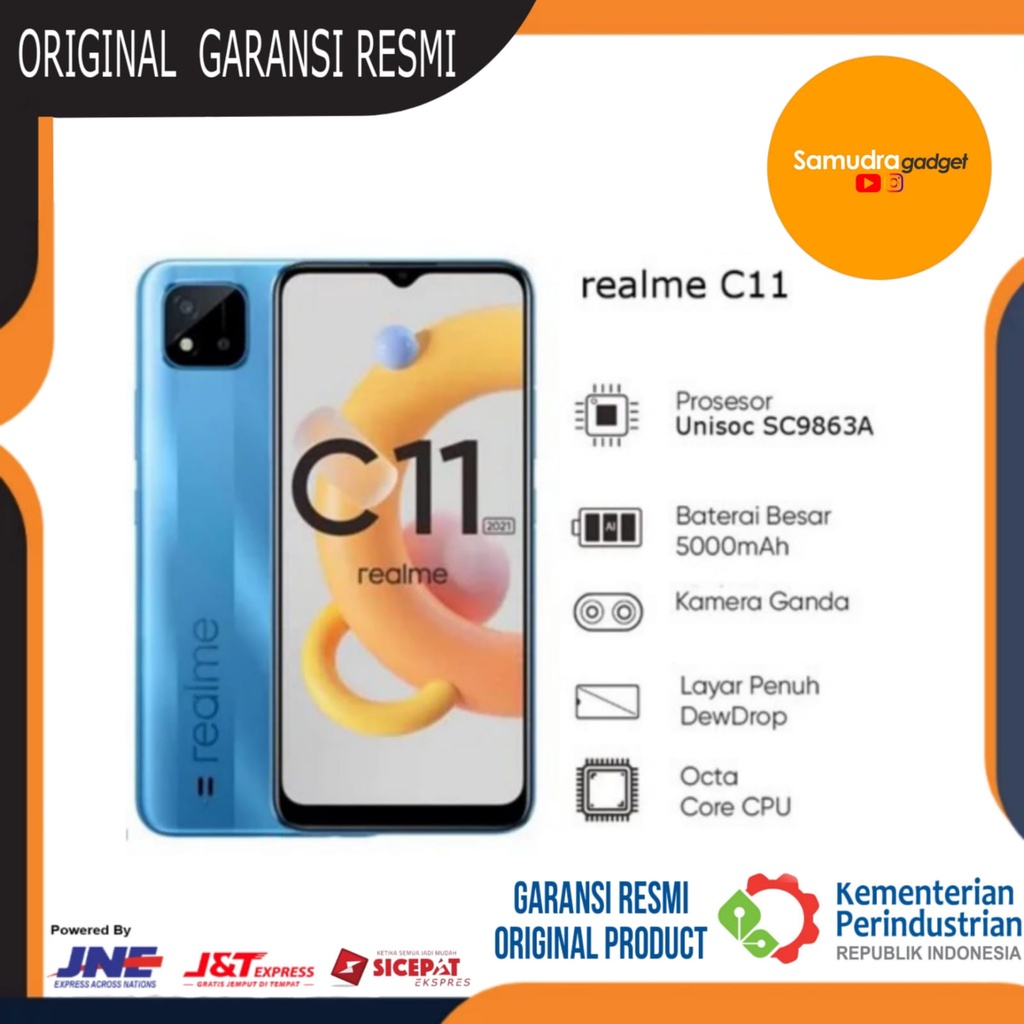 Jual Realme C11 Ram 4GB+64GB Garansi Resmi Realme 1 Tahun | Shopee ...