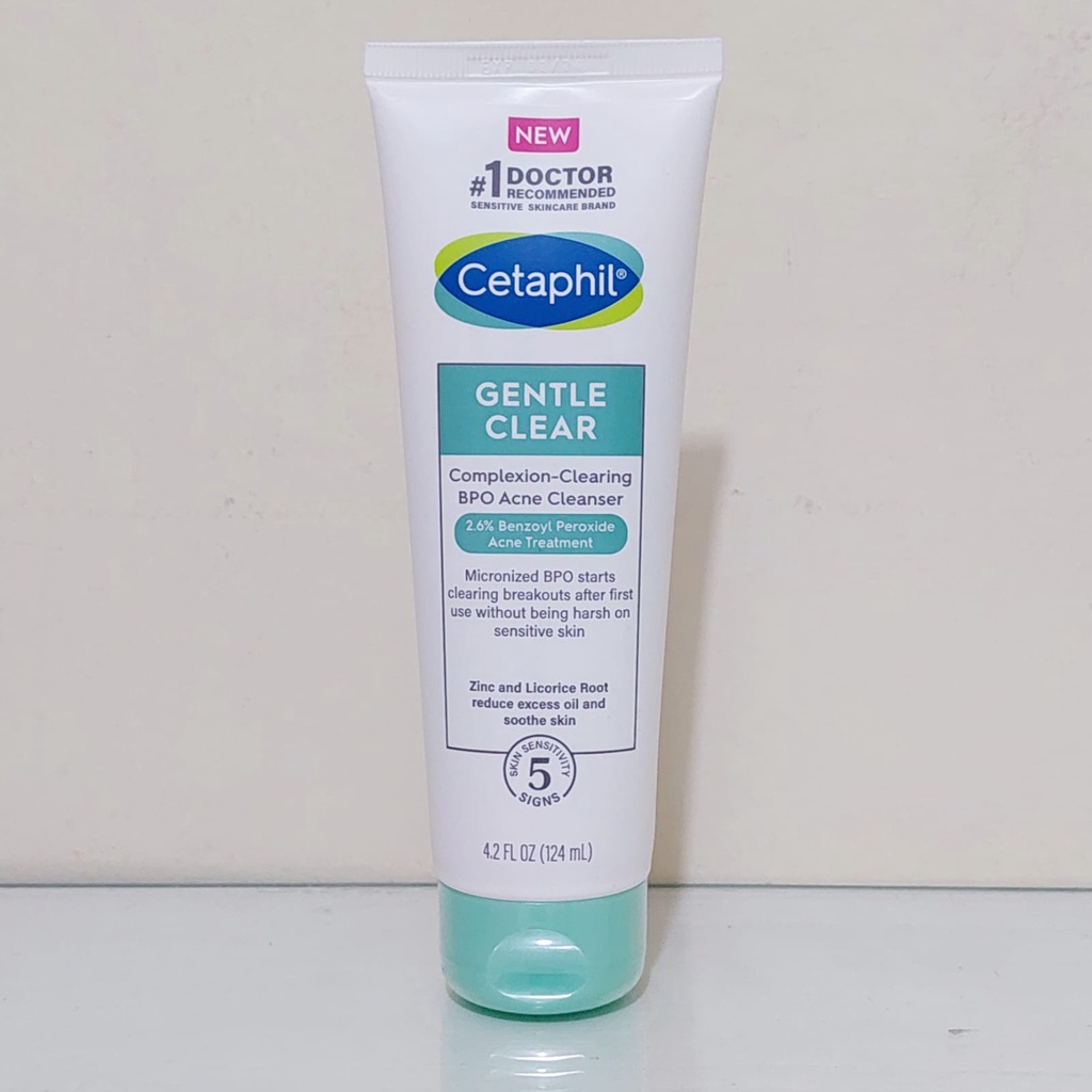 Jual Cetaphil Gentle Clear ComplexionClearing BPO Acne Cleanser with 2