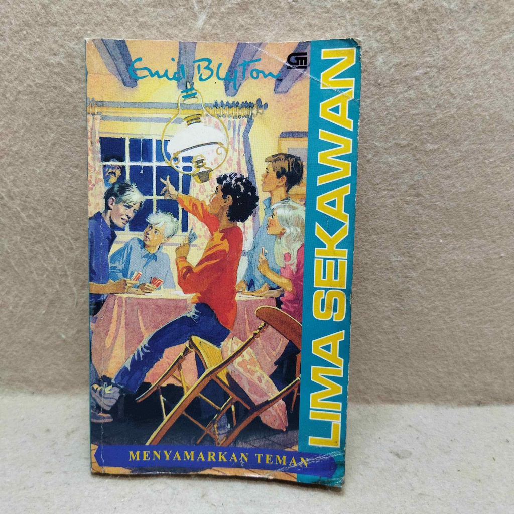 Jual Buku Bekas Lima Sekawan Menyamarkan Teman Enid Blyton