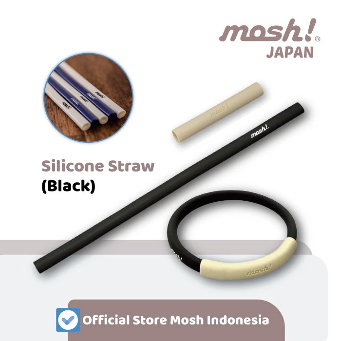 Mosh Silicon Straw (Straw Only)