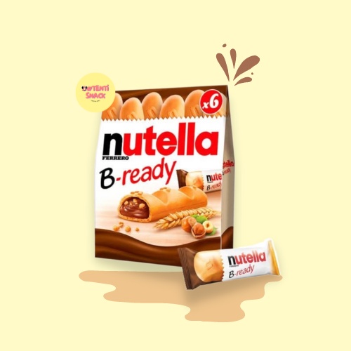 Jual Nutella B-Ready Biscuit Bready Wafer Nutela B Ready Coklat ...